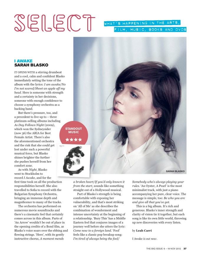 Sarah Blasko